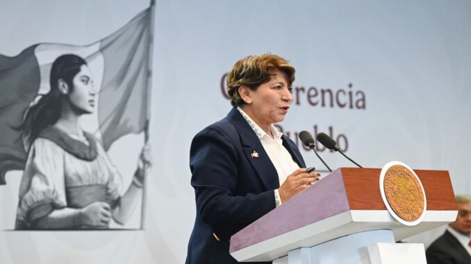 Delfina Gómez destaca coordinación con Sheinbaum para transformar el Estado de México