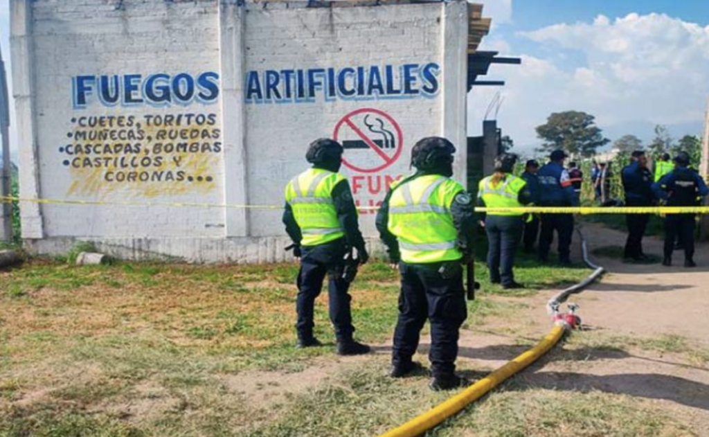 Explosión en polvorín de Chalco, Estado de México, deja una persona muerta y otra lesionada