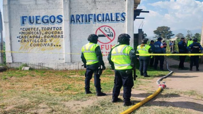 Explosión en polvorín de Chalco, Estado de México, deja una persona muerta y otra lesionada
