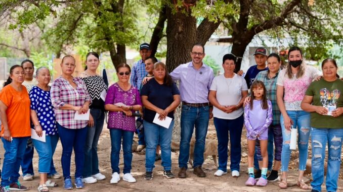 Lleva Jorge Soto gestión legislativa al ejido Bellavista