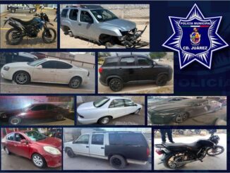 Recupera Policía Municipal 11 vehículos con reporte de robo