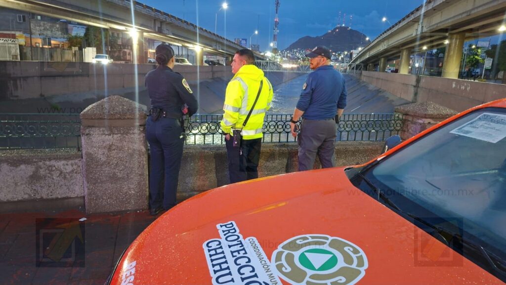 Realizó Gobierno Municipal recorridos preventivos ante las lluvias registradas en la ciudad