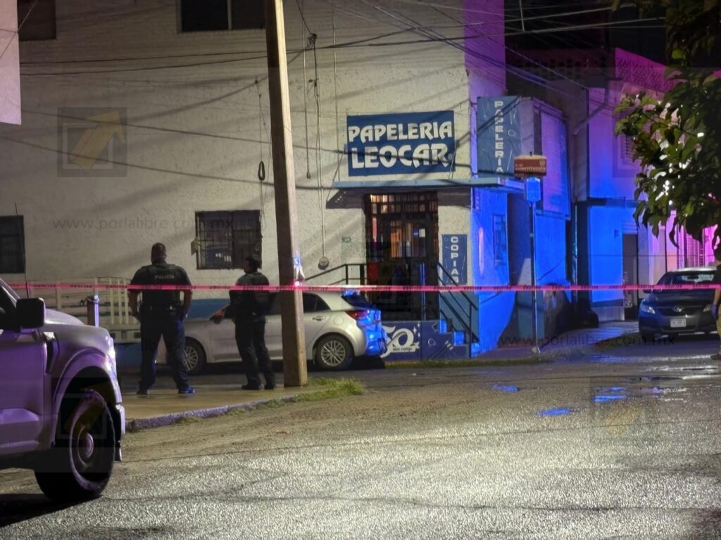 Ejecutan a joven de 25 años en pleno Centro de la ciudad