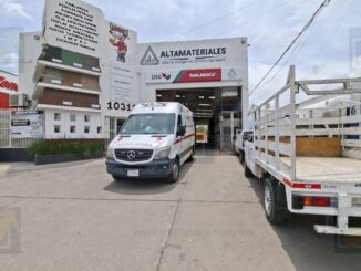 Trabajador cae de cuatro metros de altura en bodega de tablarroca en colonia Deportistas