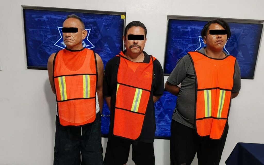 Detienen a 3 y aseguran una libra de cristal en Riberas del Bravo
