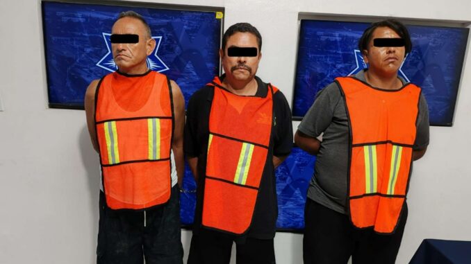 Detienen a 3 y aseguran una libra de cristal en Riberas del Bravo