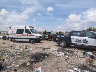 Rescatan a hombre con severas quemaduras en un terreno baldío al norte de Chihuahua