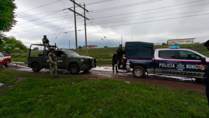 En Cuauhtémoc fuertes lluvias arrastran en arroyos al menos a tres personas; un muerto