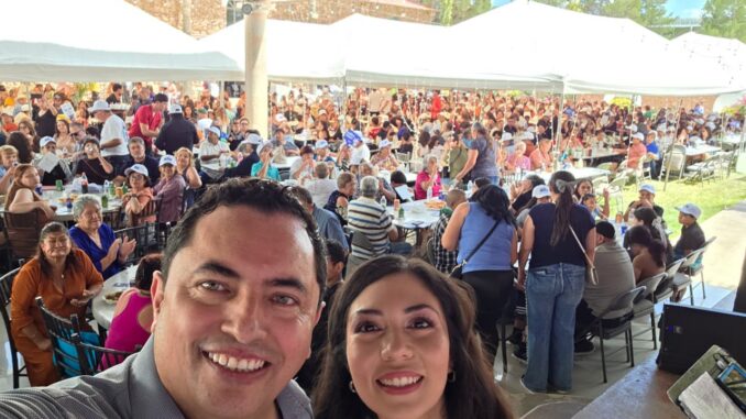 Reúne Alan Falomir a más de 2000 chihuahuenses en favor de Chihuahua