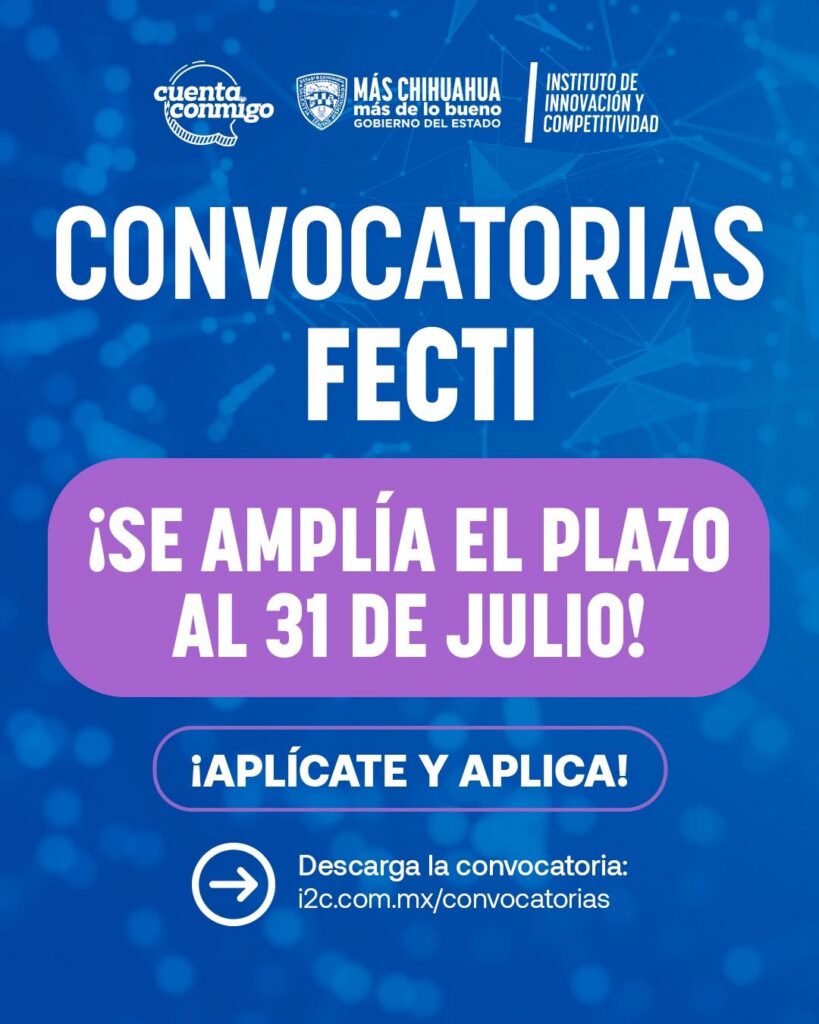 Amplía Estado convocatoria del Fondo Estatal de Ciencia, Tecnología e Innovación