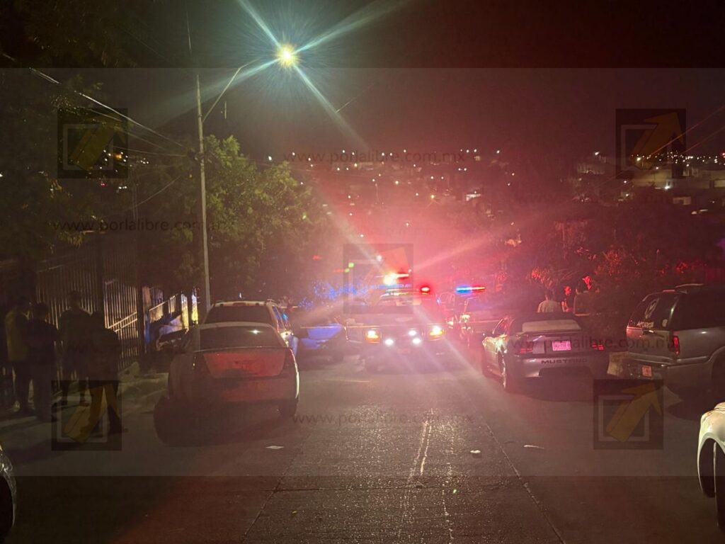 Atacan a balazos a un hombre en la colonia Unidad; vecinos reportan al menos 20 detonaciones