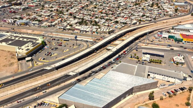 Puente de Nogales e Industrias ya cuenta con 82% de avance: Gobierno Municipal
