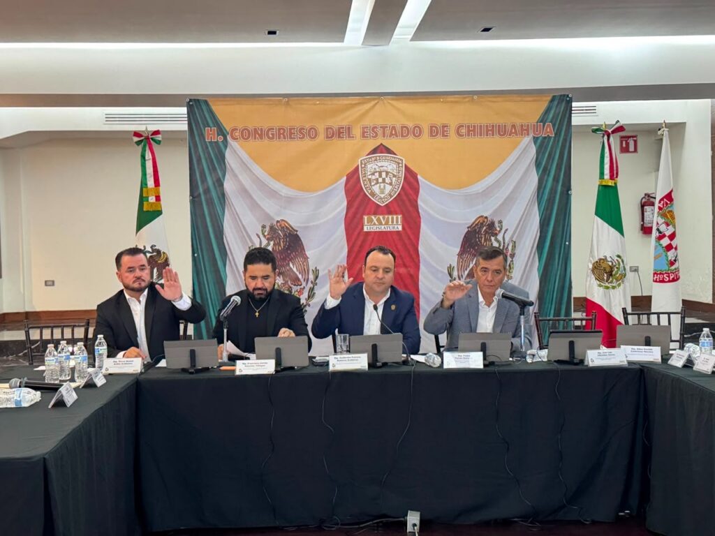 Sesiona Congreso del Estado en Hidalgo del Parral