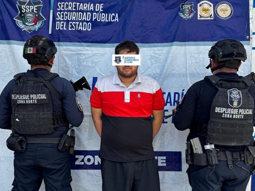 Capturan a delincuente alias «El Fantasma» en Aldama