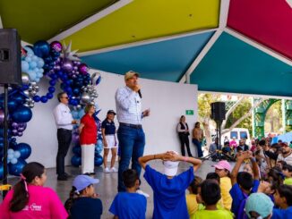 Clausura alcalde Marco Bonilla la Veraneada DIFertida 2026 en el Parque Colibrí