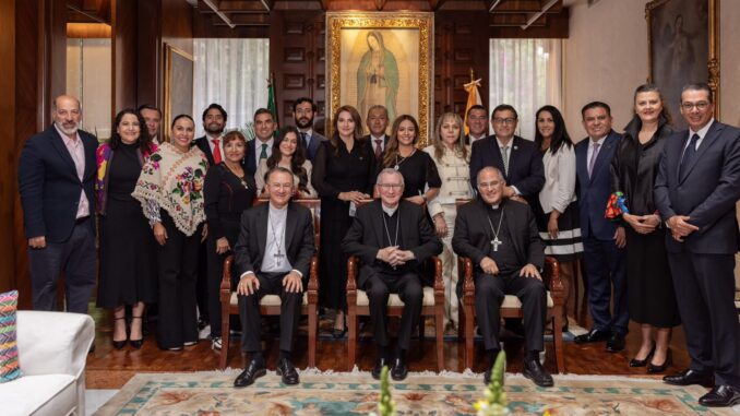 Promueve Alex Domínguez agenda de dignidad humana y cooperación internacional tras reunión en el Vaticano