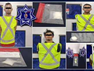 Detienen a 4 y aseguran más de 70 gramos de cristal