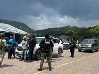 Refuerza Célula BOI acciones de seguridad en la región serrana por aire y tierra