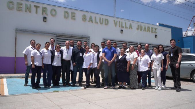 Supervisa secretario de Salud atención y operación de Centros de Salud en el municipio de Chihuahua