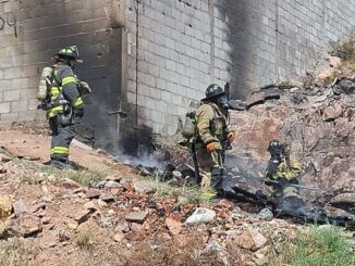 Incendio consume vivienda de madera en la colonia Proletaria Ampliación; investigan posible acto intencional