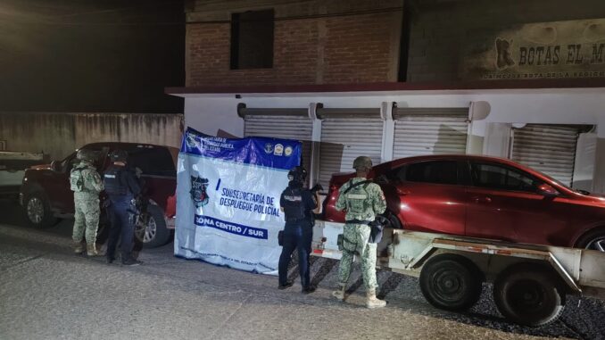 Aseguran en Aldama dos vehículos con reporte de robo