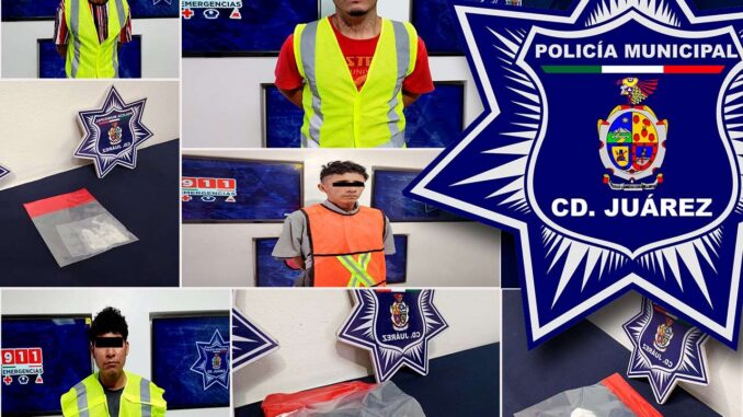 Detienen a 4 narcomenudistas