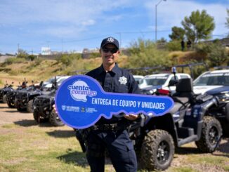 Maru Campos fortalece las capacidades operativas de corporaciones de seguridad de la región sur del estado