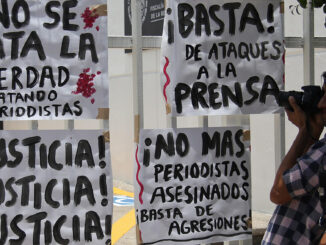 Informe identifica un modelo de impunidad en la violencia contra periodistas