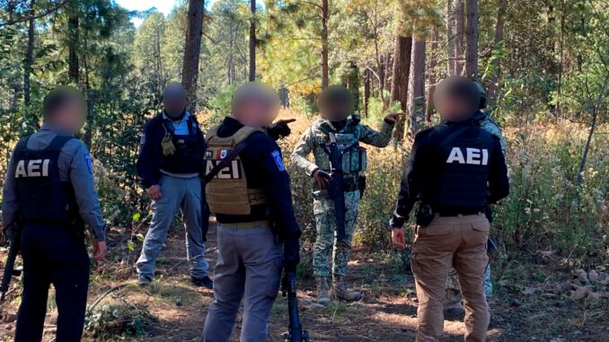 Mantiene Célula BOI despliegue permanente de seguridad en Guadalupe y Calvo