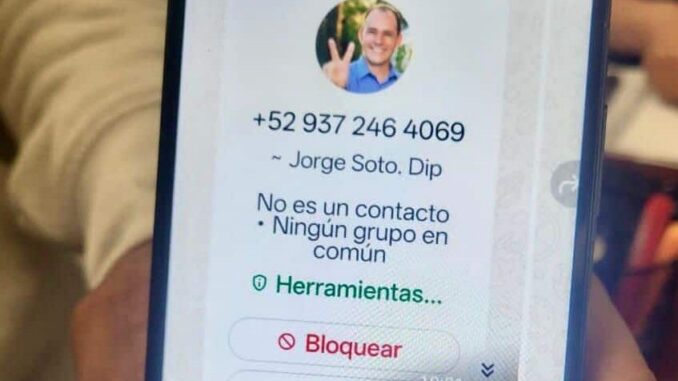 Alertan por suplantación de identidad: detectan mensajes falsos enviados a nombre de diputado a Jorge Soto