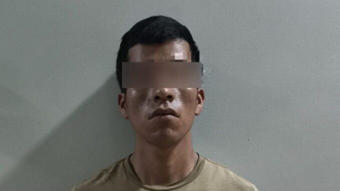 Detiene AEI a masculino en flagrancia por posesión de 28 dosis de cristal