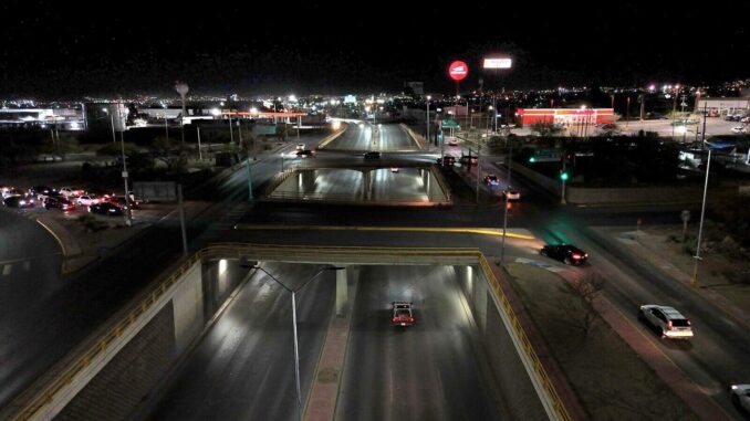 Emite Gobierno Municipal alerta vial por trabajos de mantenimiento en alumbrado público