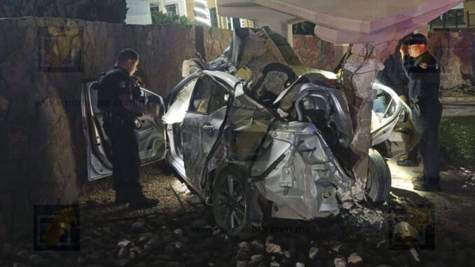 Fatal accidente en el Juventud deja un fallecido, una adolescente herida y un conductor detenido