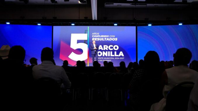 La paz y la tranquilidad de las familias no se negocian, se defienden: Marco Bonilla