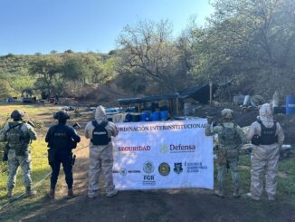 Destaca Maru Campos detección y aseguramiento de narcolaboratorio en Parral en colaboración con Sedena