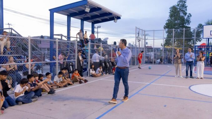 Fortalece Marco Bonilla la convivencia familiar con mejores parques y espacios públicos
