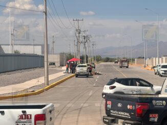 Evacúan maquiladora y escuelas por fuerte fuga de gas en Tabalaopa