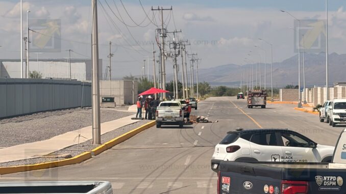 Evacúan maquiladora y escuelas por fuerte fuga de gas en Tabalaopa