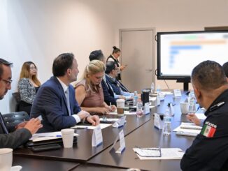 Maru Campos preside Mesa de Seguridad en Ciudad Juárez