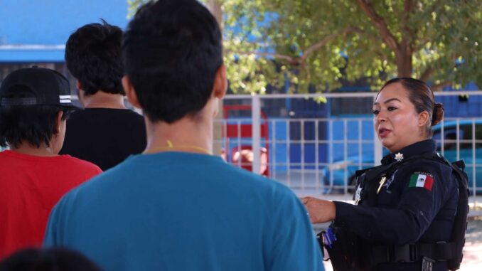 Continúan actividades preventivas con Jóvenes Unen al Barrio