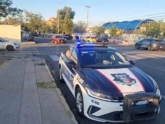 Realizan operativo de regreso a clases con despliegue de 70 elementos de Policía Vial