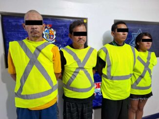 Detienen a 4 por amenazar a trabajador de CFE en Salvarcar