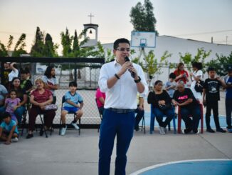 Rafa no para en las colonias, visita Lealtad y Francisco Ruiz Massieu