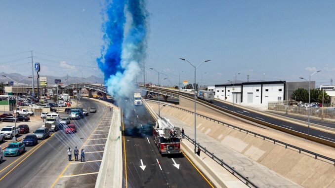 Marco Bonilla cumple: inaugura Paso Superior de vialidad Los Nogales