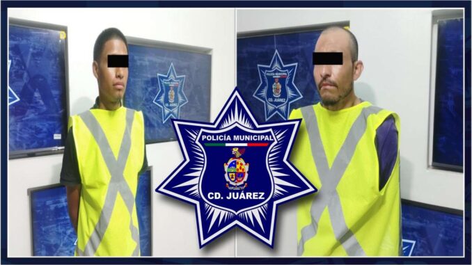 Detienen a dos narcomenudistas
