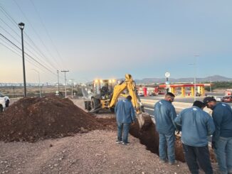 Reparará JMAS Chihuahua fuga en conducción de 14 pulgadas