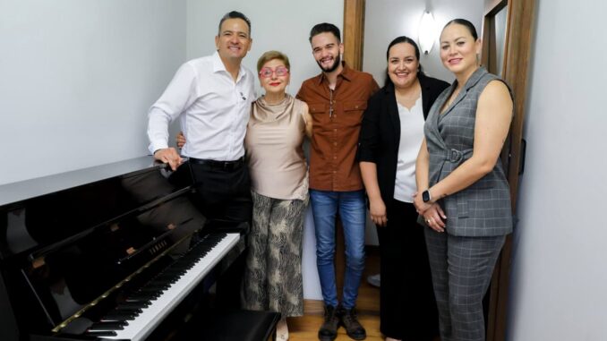 Recorre alcalde Marco Bonilla nuevas instalaciones del Conservatorio de Música