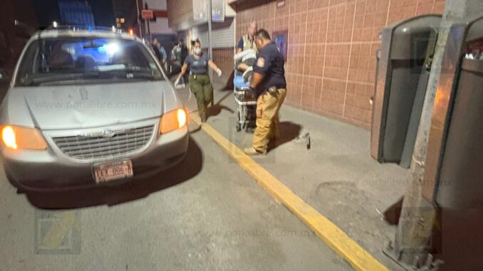 Adulto mayor atropella a peatón que cruzaba por paso peatonal en Independencia y Niños Héroes