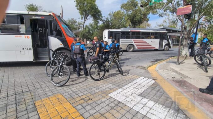Camión urbano arrolla a mujer en el Centro