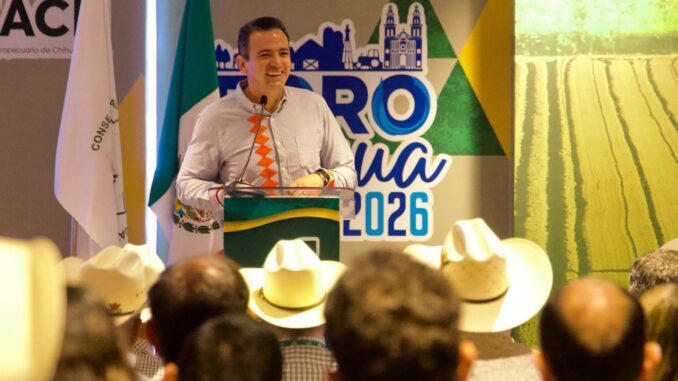 Expone Marco Bonilla avances del Plan Municipal Hídrico 2040 en Expo Agro 2026